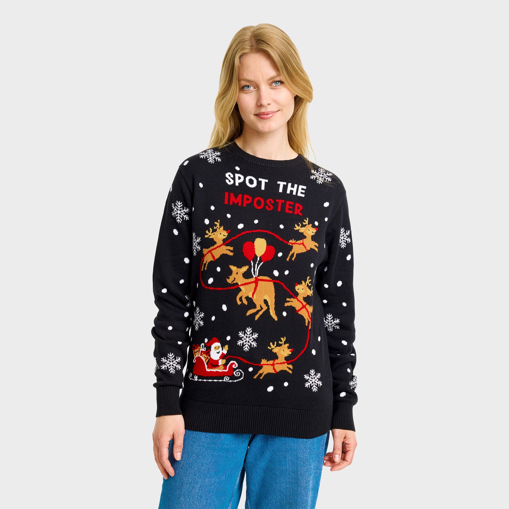 Imposter julesweater - Dame.